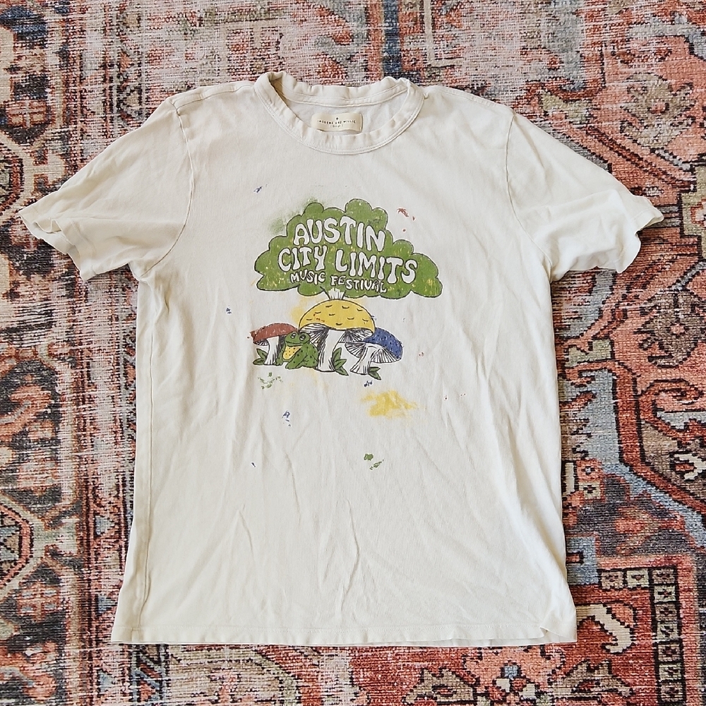 Imogene + Willie Austin City Limits Tee SZ L handmade